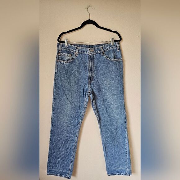 Vintage Levis 2002 Regular Fit Straight Leg Jeans W36 L30 - Picture 1 of 12